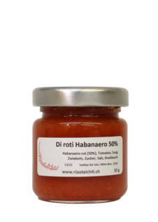 Di roti Habanero 50%
