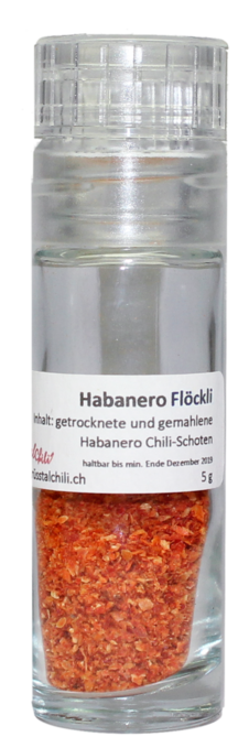 Roti Habanero Chiliflöckli i de Müli