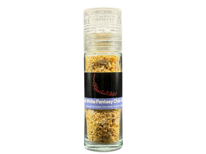 Aji White Fantasy Chiliflöckli i de Müli