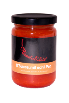 D’Süess, met echli Pep